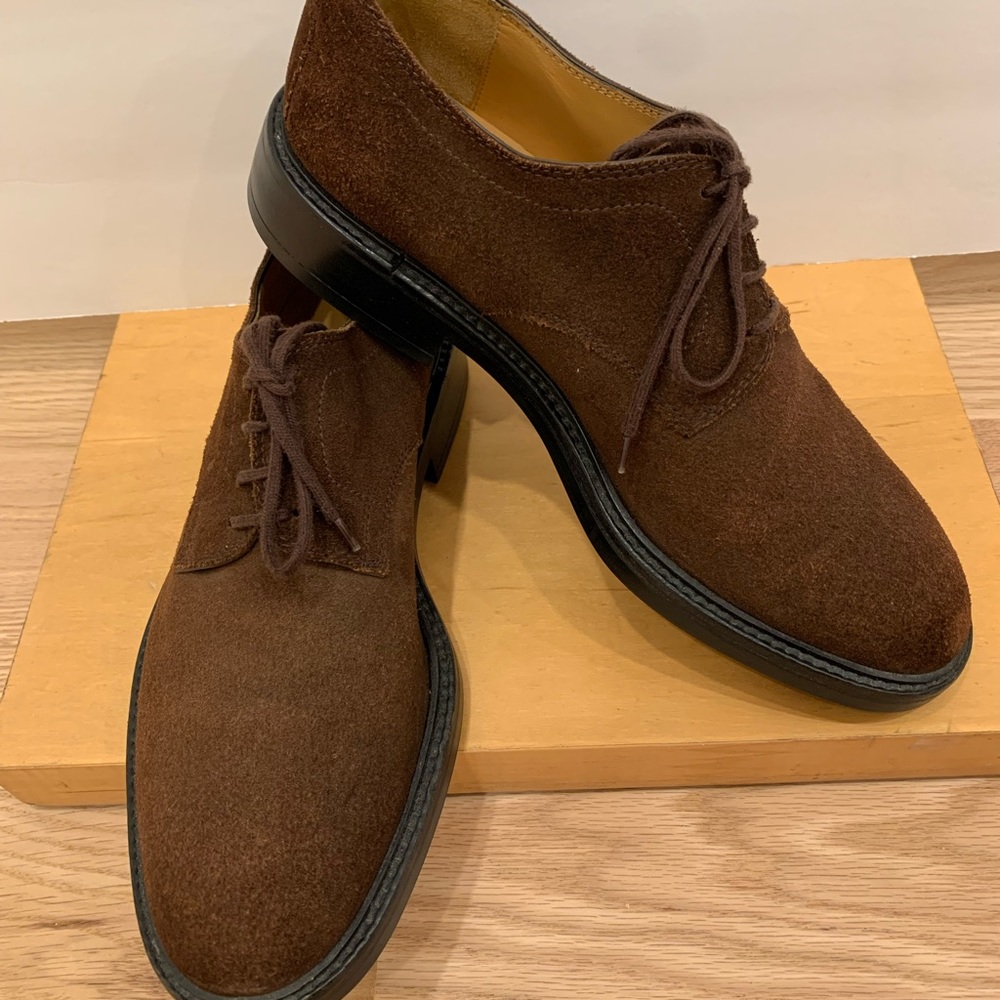 TODS Suede Lace-up  mens Shoes. Size 8.5